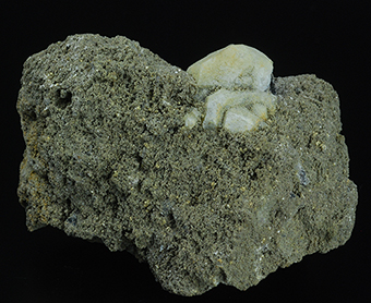 Leucite and augite - Roccamonfina - Roccamonfina Volcanic Complex - Caserta prov. - Campania - Italy