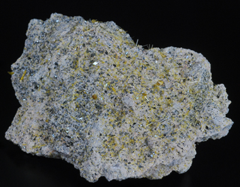 Fluoro-edenite and hematite - Mt Calvario - Biancavilla - Etna Volcanic Complex - Catania prov. - Sicily - Italy