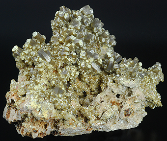 Endlichite (var. of Vanadinite) - Touissit - Oujda - Morocco (with VIDEO !)