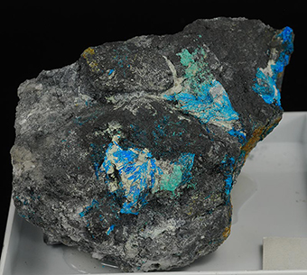 Chalcomenite - Baccu Locci mine - Villaputzu - Cagliari prov. - Sardinia - Italy