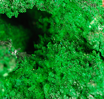 Fedotovite - Yadovitaya fumarole - Main Fracture near Breakthrough - Tolbachik volcano - Kamchatka Oblast' - Far-Eastern Region - Russia