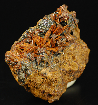 Santabarbaraite - Kerchenskoe deposit - Kerchenskyi(Fe)-ore basin - Kerch Pen. - Crimea Pen. - Russia (ex Ukraine)