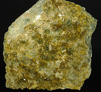 Epidote and diopside - Margone - Usseglio - Vi� Valley - Lanzo valley -  Torino prov. - Piemonte - Italia