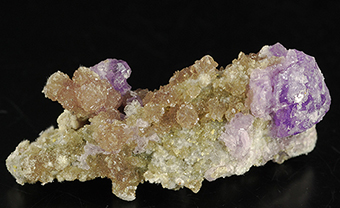 Krausite and coquimbite - Monte Arsiccio mine - Sant'Anna di Stazzema - Lucca prov. - �Apuan Alps - Tuscany - Italy