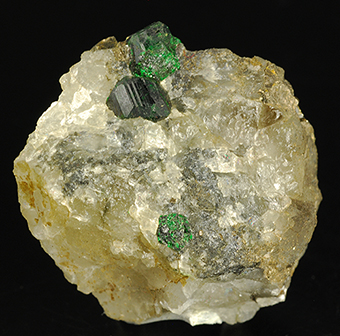 Uvarovite - Outokumpu Cu-Zn deposit -�Outokumpu Cu-Co-Zn-Ni-Ag-Au ore field -�North Karelia -�Finland