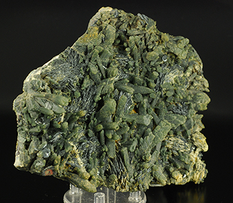 Prase quartz and hematite - Serifos island - Attica - Greece