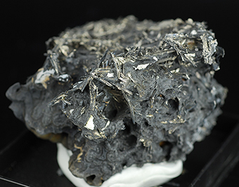 Dyscrazite over arsenic � Pribram Distr. - Bohemia -  Czech Republic