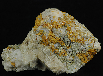 Fluorcalcioromeite - Grube Starlera - Val Starlera - Val Ferrera - Hinterrheintal - Graub�nden - Switzerland