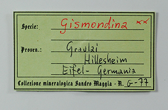 Gismondine - Graulay quarry - Hillesheim - Gerolstein - Vulkaneifel - Rhineland-Palatinate - Germany