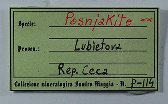 Posnjakite - Liubetova - Czech Rep.