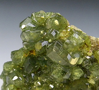Andradite var. Demantoide - Ambanja District, Diana Region, Antsiranana - Magagascar (Recent Find)