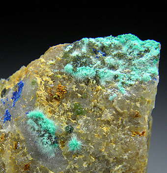 Mixite - Mine du Cap Garonne, Pradet, Var, Provence-Alpes-C�te d'Azur, France