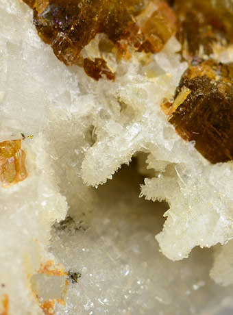 Thomsenolite with Ralstonite - Ivigtut - Greenland (Dk) - (Type Locality)