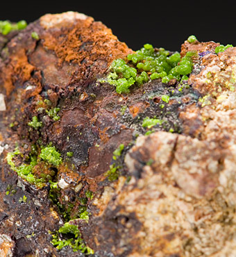 Emmonsite - La Bambolla Mine, Moctezuma, Sonora, Mexico