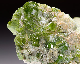 Vesuvianite - Bellecombe, Aosta Valley, Italy
