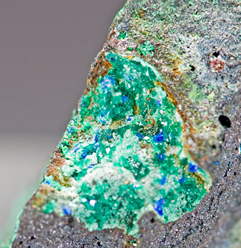 Ramsbeckite - Ochsenh�tte (slag locality), Grane Reservoir, Goslar, Harz, Lower Saxony, Germany