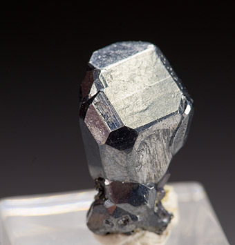 Acanthite - San Juan de Rayas Mine (Rayas Mine; Reyes Mine), Guanajuato, Mun. de Guanajuato, Guanajuato, Mexico