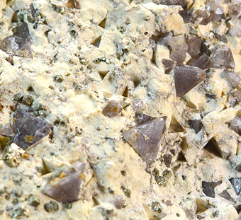 Zunyite - Zuni Mine, Anvil Mountain, Red Mountain District, San Juan Co., Colorado, USA - Type Locality)