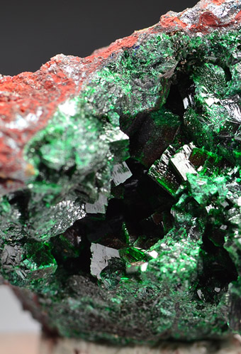 Adamite var. Cuprian - Tsumeb, Otjikoto Region, Namibia