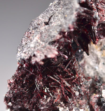 Piemontite - Praborna Mine, Saint Marcel, Aosta Valley - Italy (Type Locality)