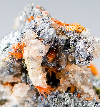 Ludlockite with Leiteite  - Tsumeb Mine - Tsumeb - Otjikoto Region - Namibia (Type Locality)