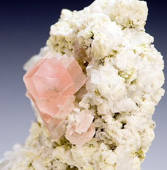 Fluorite (pink) - G�scheneralp, G�schenen Valley, Uri, Switzerland