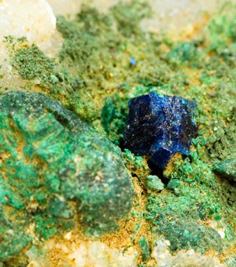 Boleite - Amelia Mine,  Santa Rosal�a (El Bole�),  Bole� District,  Mun. de Muleg�,  Baja California Sur,  Mexico (Type Locality)