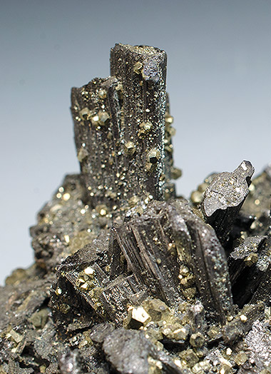 Enargite - Herminia Mine,  Julcani District,  Angaraes Province,  Huancavelica Department,  Peru