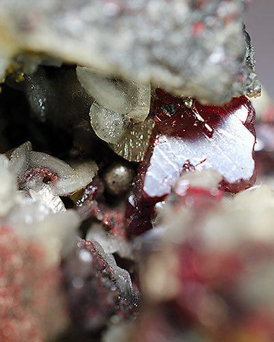 Cinnabar - Almaden mine - Almaden Ciudad Real - Spain