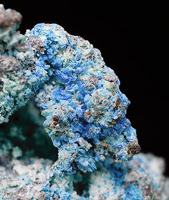 Yvonite - Salsigne mine, Mas-Cabard�s, Carcassonne, Aude, Languedoc-Roussillon, France (TYPE LOCALITY)