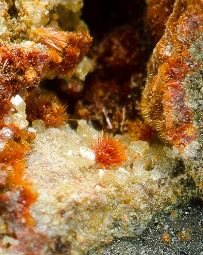 Cetineite - Le Cetine di Cotorniano Mine ,  Chiusdino,  Siena Province,  Tuscany,  Italy (Type Locality)