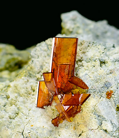 Brookite - Mt. Bregaceto, Borzonasca, Genova Province, Liguria, Italy