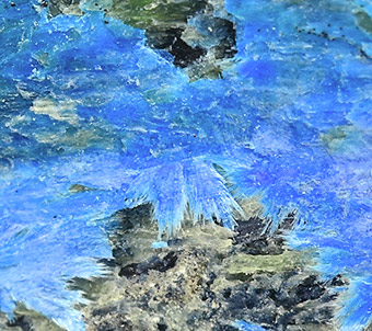 Nakauriite - Nakauri mine, Shinshiro city, Aichi prefecture, Chubu Region, Honshu Island, Japan (TYPE LOCALITY)