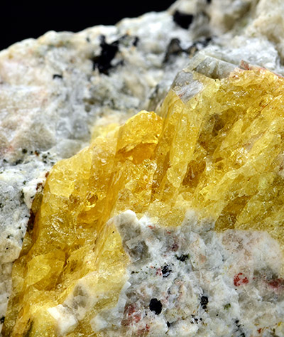 Meliphanite - Stokk�ya, Langesundsfjorden, Larvik, Vestfold, Norway