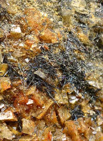 Meneghinite - Bottino Mine, Stazzema, Apuan Alps, Lucca Province, Tuscany, Italy (Type Locality)