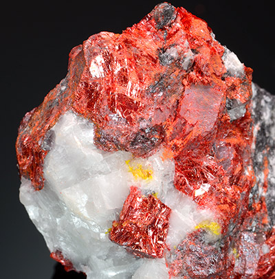 Getchellite - Khaydarkan Mercury mine, Fergana, Kyrgyztan