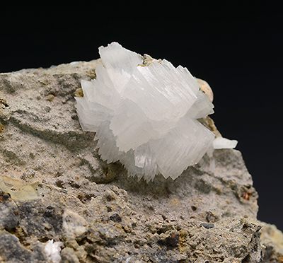 Thomsonite-Ca - Vitiello Quarry,  Terzigno,  Mt Vesuvius,  Somma-Vesuvius Complex,  Naples Province,  Campania,  Italy