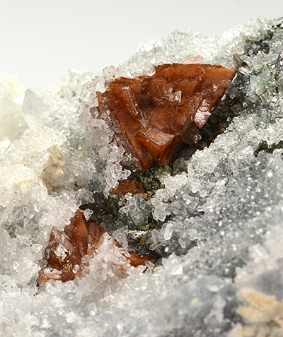 Genthelvite - Huanggang Fe-Sn deposit, Hexigten Banner, Ulanhad League, Inner Mongolia Autonomous Region, China