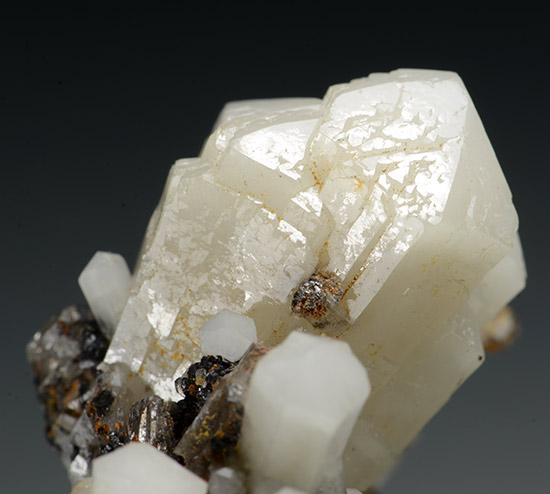 Aragonite (var. Plumboan Aragonite) - Puit IX, Touissit mine , Oujuda , Morocco