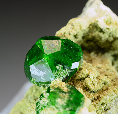 Andradite variety Demantoid - Belqeys Mountain, West Azerbaijan Province Iran