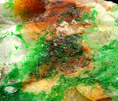 Bayldonite - Wheal Carpenter, Fraddam, Gwinear-Gwithian, St Erth - Gwithian Area, Cornwall, England, UK