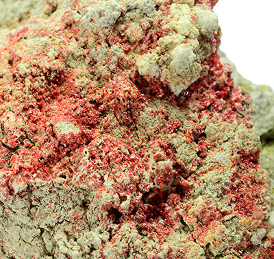 Realgar - Solfatara di Pozzuoli - Pozzuoli - Phlegrean Fields - Naples Province - Phlegrean Volcanic Complex - Campania - Italy