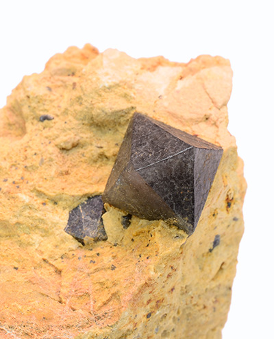 Quartz (morion) - Monteriggioni quarries, Monteriggioni, Siena Province, Tuscany, Italy