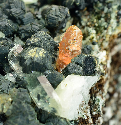 Synchysite-(Ce) - Pizzo Lucendro, Lucendro Valley, Central St Gotthard Massif, Leventina, Ticino, Switzerland