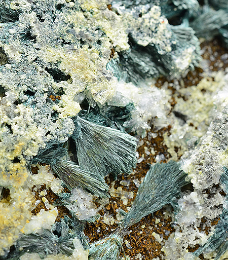 Gormanite  with Brazilianite - Big Fish River, Dawson Mining District, Yukon Territory, Canada