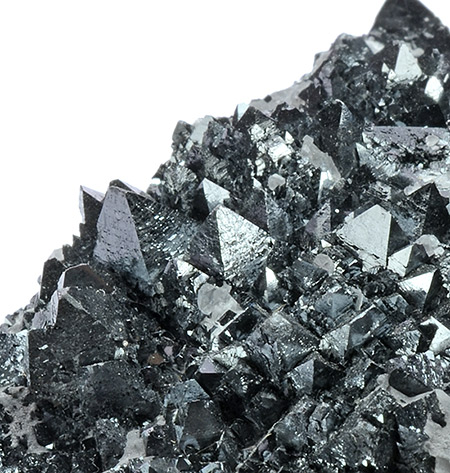 Hausmannite  - N'Chwaning II Mine - Kuruman, Kalahari manganese fields, Northern Cape Province, South Africa