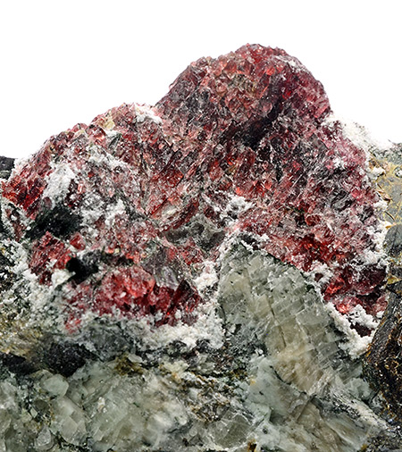 Rastsvetaevite - Rasvumchorr Mt, Khibiny Massif, Kola Peninsula, Murmanskaja Oblast', Northern Region, Russia (TYPE LOCALITY)