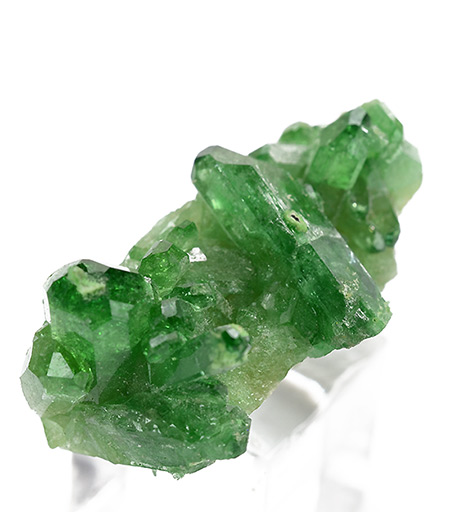 Vesuvianite (Rich Chromium) - Jefrrey Mine - Asbestos - Quebec - Canada