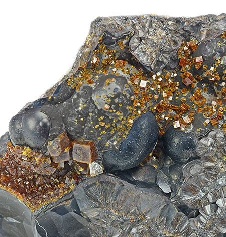 Bariofarmacosiderite - Grube Clara, Oberwolfach, Baden Wuerttenberg, Germany