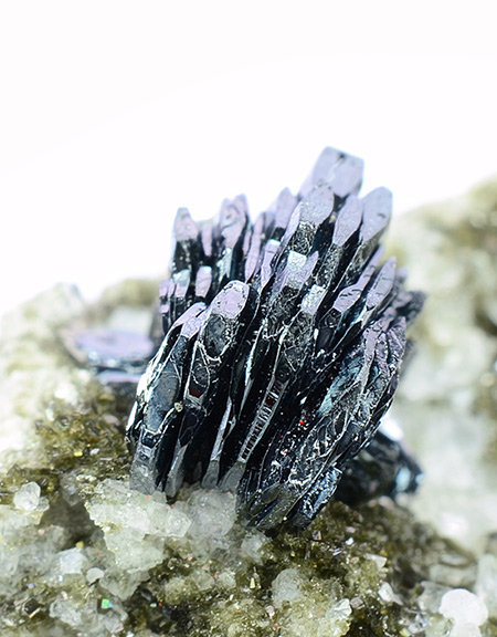 Hematite (Iron Rose) - Monte Prosa, Prevat Valley, Central St Gotthard Massif, Leventina, Ticino, Switzerland